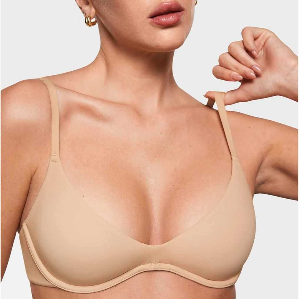 Plunge Bra Push Up - Sutiã Feminino Sem Costura e Sem